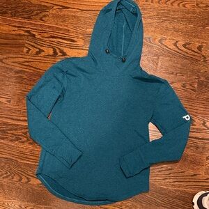 Peloton Teal Women's Hooded Dreamblend Shirt